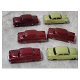 6 Eko Opel Kapitan Small Plastic Cars