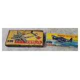 2 Sanwa Model Kits - P-38 Lightning, Hell Cat