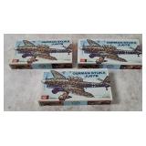 3 Upc Stuka Ju87b Model Kits 1/100