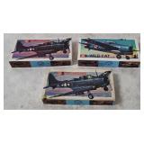 3 Upc Model Kits 1/100 - Wild Cat, Dauntless