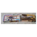 2 Aurora Model Kits - Airco S E 5a, P-47 T-bolt