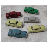 6 Mercedes Small Plastic Cars - Eko Etc.