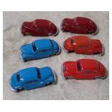 6 Eko Bmw Small Plastic Cars