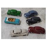 6 Opel Kapitan Small Plastic Cars