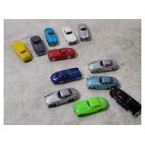 12 Small Plastic Mercedes - Praline, Monogram