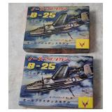 2 Sankyo B-25 Mitchell Model Kits 1/150