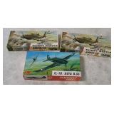 3 Model Kits 1/72 - Airfix, Kovozavody