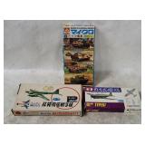 3 Model Plane Kits - Crown, Plamo, Aoshima