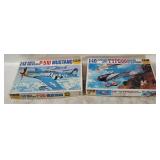 2 Fujimi Model Kits 1/48 - P-51d Mustang, Type 99