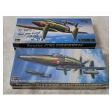 2 Hasegawa Kyushu Shinden Model Kits 1/72