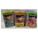 3 Aurora Snap-a-roos Model Car Kits