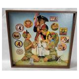 Vtg Boy Scouts Of America Wall Clock
