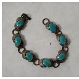 Sterling Turquoise Bracelet