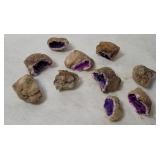 Quartz Geode Rock Specimens