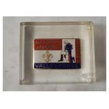 1964 Valley Forge Boy Scouts Paperweight