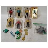 7 Playmates Star Trek Figures & More