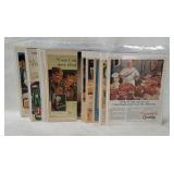 Vtg Food & Beverage Magazine Advertisements