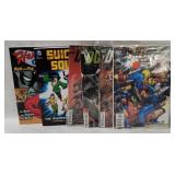 6 D C Comics- Dceased, Harley Quinn, Suicide Squad