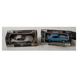 2 New-ray Diecast Cars - Corvette, Camaro