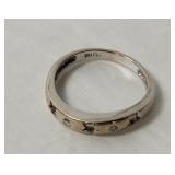 14k Gold Stars Ring 2.3g Size 7