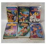 Disney Vhs Movies In Clamshell Cases