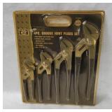Champion 4pc Groove Joint Pliers Set