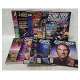 Assorted Star Trek Books & Magazines