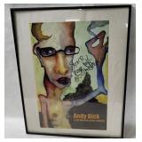 Andy Dick & Bitches Of The Century Signed Poster