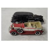 Diecast '38 Cadillac Panel Car & '28 Lincoln Car