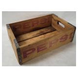 Vtg Pepsi-cola Cleveland Wood Crate
