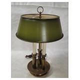 Vtg French Style Bouillotte Table Lamp