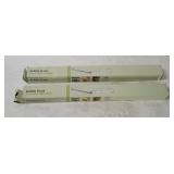 2 Jesco Sleek Plus T4 Light Fixtures