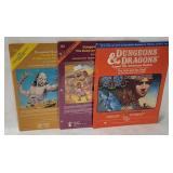 3 D&d Module Booklets - Castle Amber Etc.