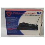 Nady X2 Dual Wireless Microphone System