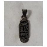 Sterling Good Luck Pendant 2.4g