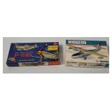 2 Model Plane Kits - Widgeon, P-51d  Mustang