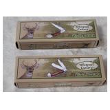2 Frost Cutlery Whitetail Pocket Knives