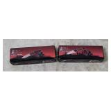 2 Frost Cutlery Steel Warrior Pocket Knives