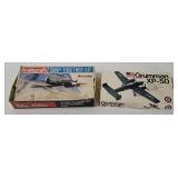 2 Model Plane Kits - Grumman, Me 109e