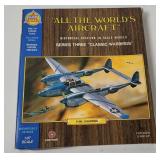Ahm P-38l Lightning Model Plane Kit 1:87