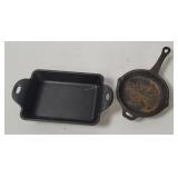 Mini Cast Iron Skillet & Casserole Dish