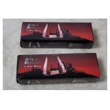 2 Frost Steel Warrior Muskrat Pocket Knives