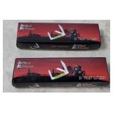 2 Frost Cutlery Steel Warrior Pocket Knives