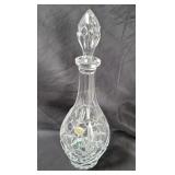 Bohemia Lead Crystal Decanter Czech