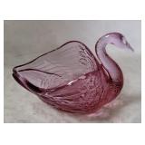 Fenton Art Glass Small Swan Dish
