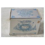 Avon Fostoria Egg Soap & Dish