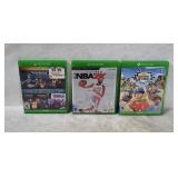 3 Xbox One Games - Trine, Race With Ryan, Nba 2k21