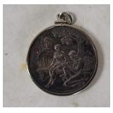 .999 Silver Union Mint Garden Of Love Pendant 23.2
