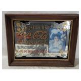 Coca-cola Small Framed Retro Mirror