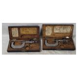 2 Nachi Micrometer Calipers 25-50mm